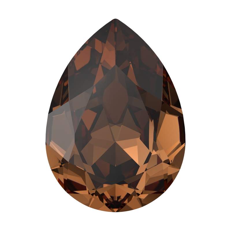 Swarovski Fancy Stones 4320 6 x 4 mm Recreated Smoked Topaz F