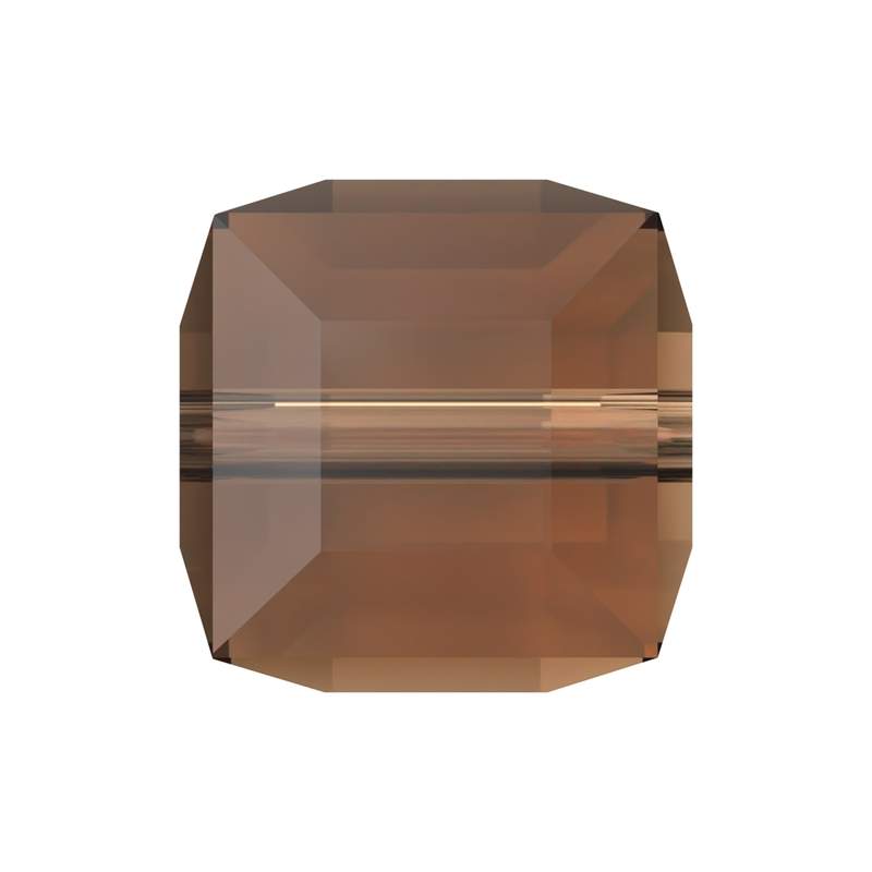 Swarovski Crystal Beads 5601 6 mm Recreated Smoked Topaz