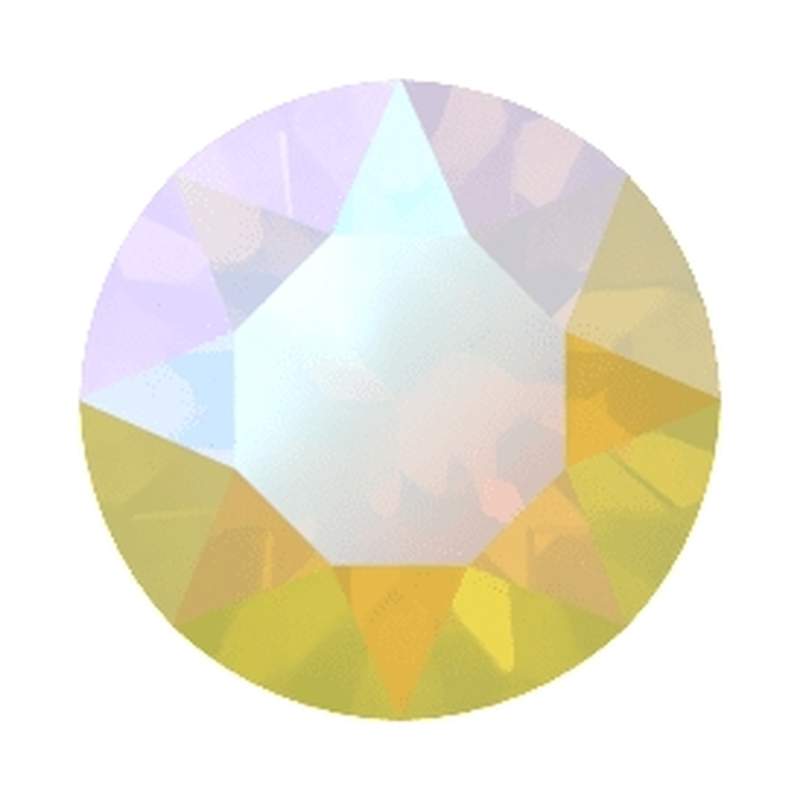 Swarovski Round Stones 1088 ss 39 White Opal Blue AB F