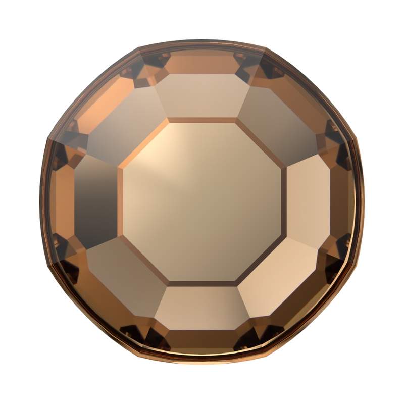 Swarovski Hotfix Crystals 2000 ss 3 Recreated Light Smoked Topaz A HF
