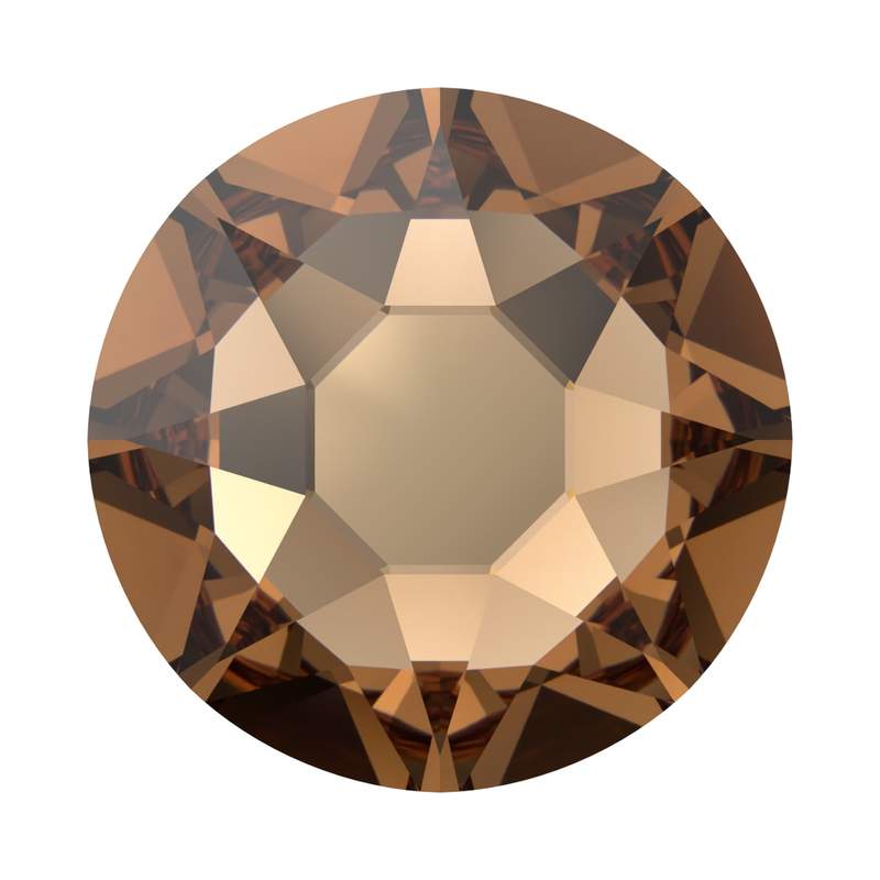 Swarovski Hotfix Crystals 2078 ss 20 Recreated Light Smoked Topaz A HF