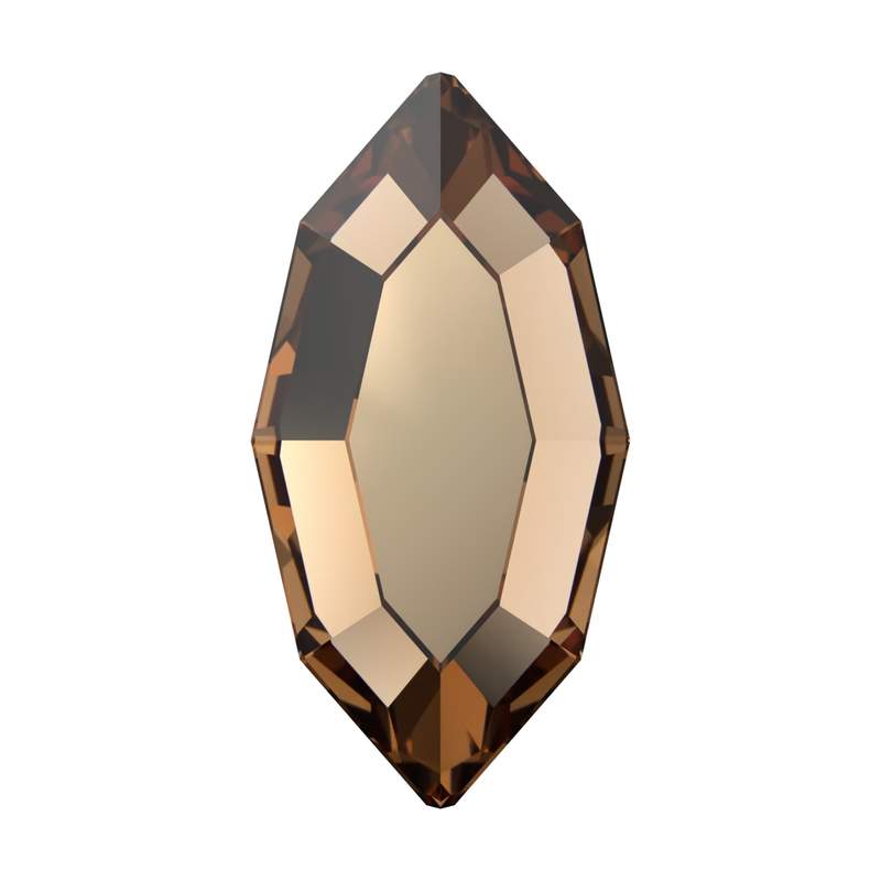 Swarovski Hotfix Crystals 2200 4 x 2 mm Recreated Light Smoked Topaz M HF