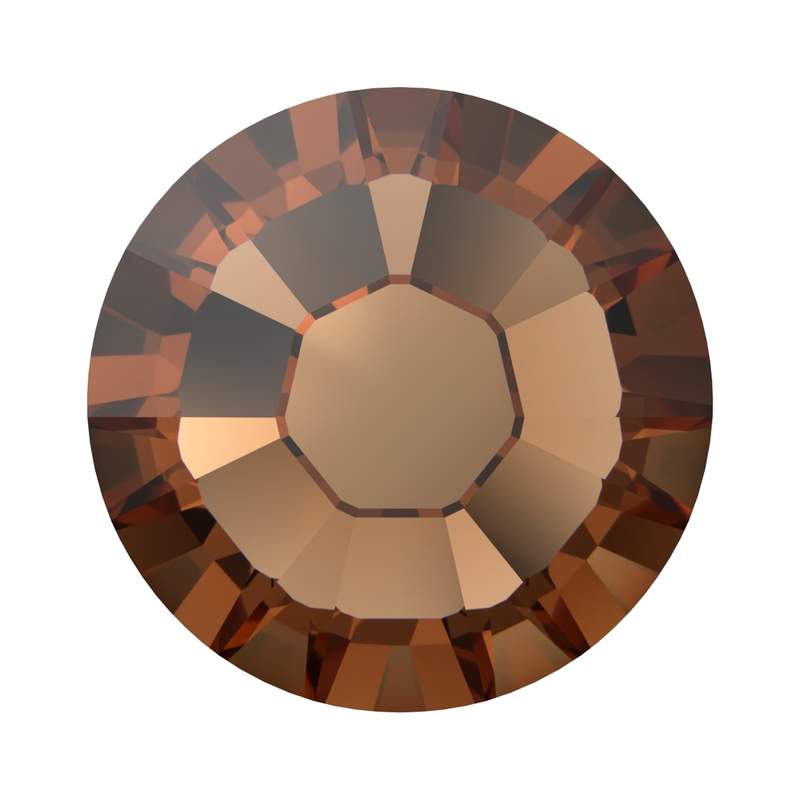 Swarovski Hotfix Crystals 2038 ss 8 Recreated Smoked Topaz A HF