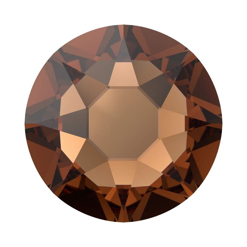 Swarovski Hotfix Crystals 2078 ss 16 Recreated Smoked Topaz A HF