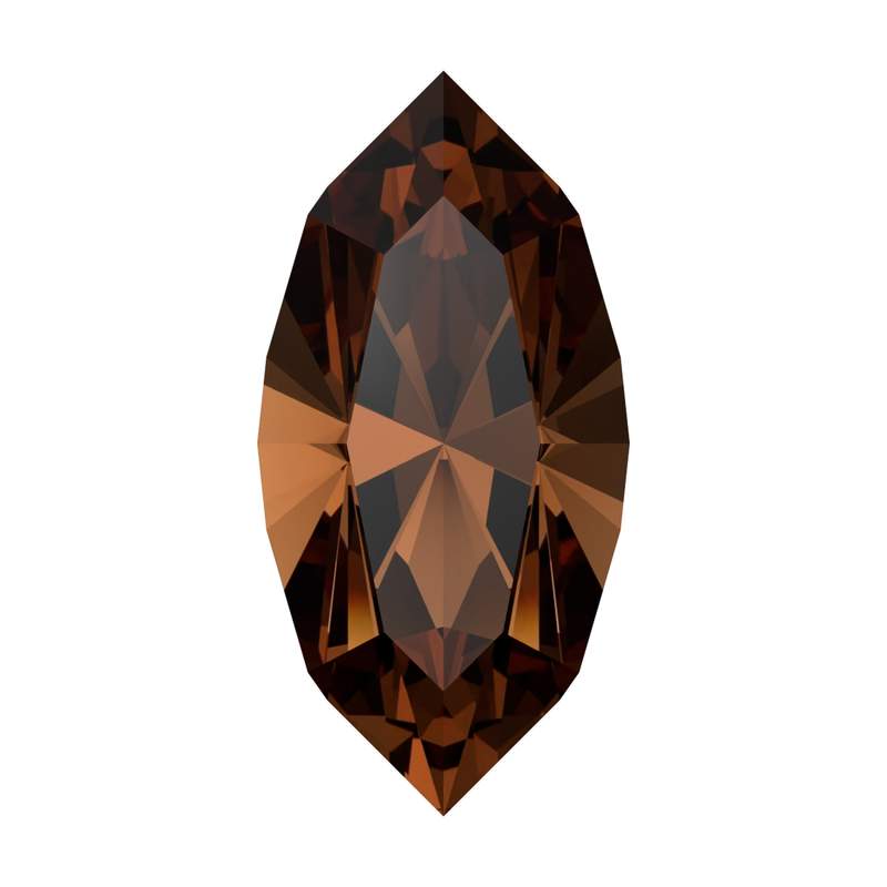 Swarovski Fancy Stones 4228 5 x 2,5 mm Recreated Smoked Topaz F