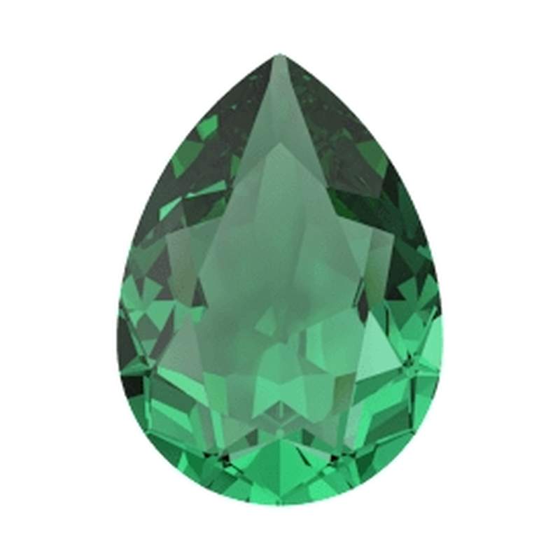 Swarovski Fancy Stones 4320 8 x 6 mm Majestic Green Ignite
