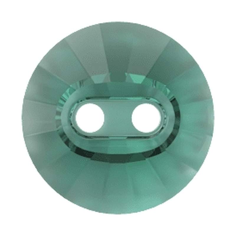 Swarovski Crystal Buttons 3019 12 mm Emerald