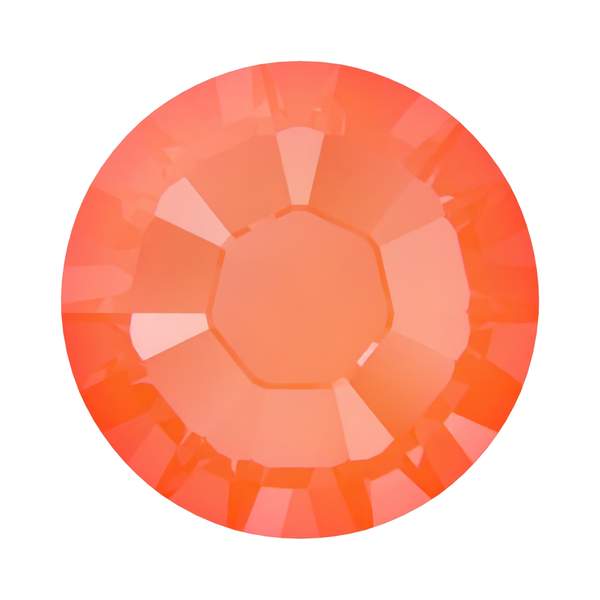 Swarovski Hotfix Crystals 2038 ss 8 Crystal Electric Orange Ignite HFT