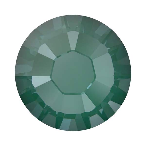 Swarovski Hotfix Crystals 2038 ss 8 Crystal Pine Green Ignite HFT