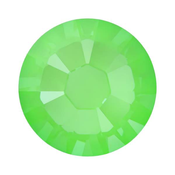 Swarovski Flatback Crystals 2058 ss 5 Crystal Electric Green Ignite
