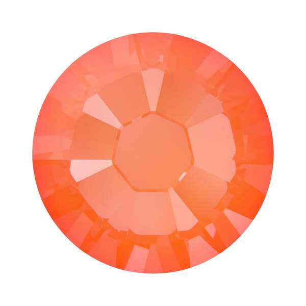Swarovski Flatback Crystals 2058 ss 5 Crystal Electric Orange Ignite