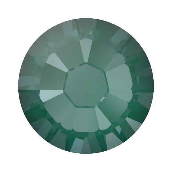 Swarovski Flatback Crystals 2058 ss 5 Crystal Pine Green Ignite