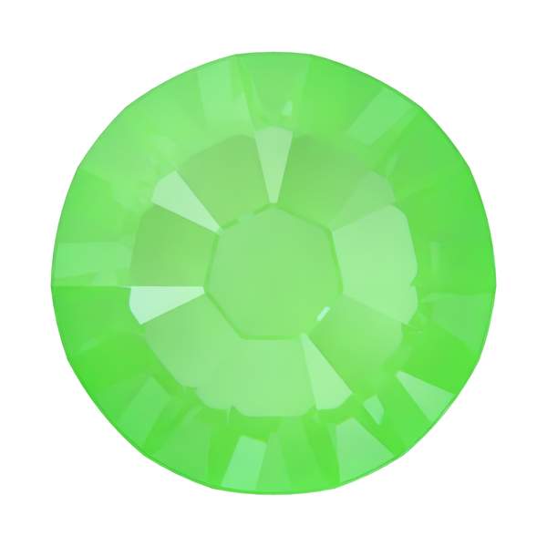 Swarovski Flatback Crystals 2058 ss 7 Crystal Electric Green Ignite