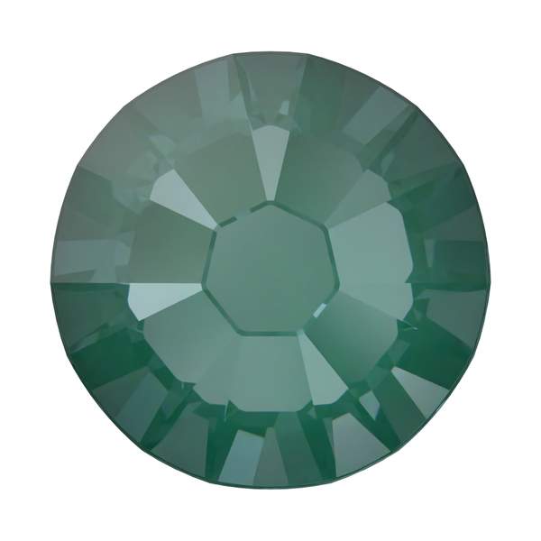 Swarovski Flatback Crystals 2058 ss 7 Crystal Pine Green Ignite