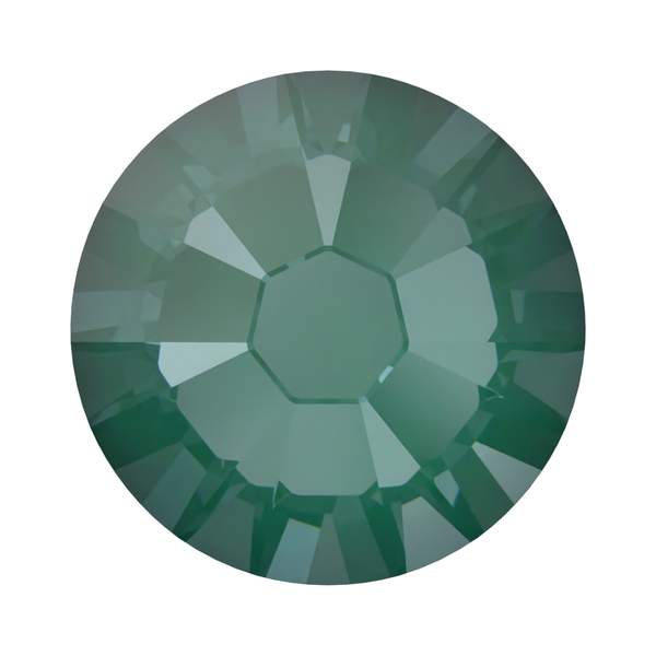 Swarovski Flatback Crystals 2058 ss 9 Crystal Pine Green Ignite