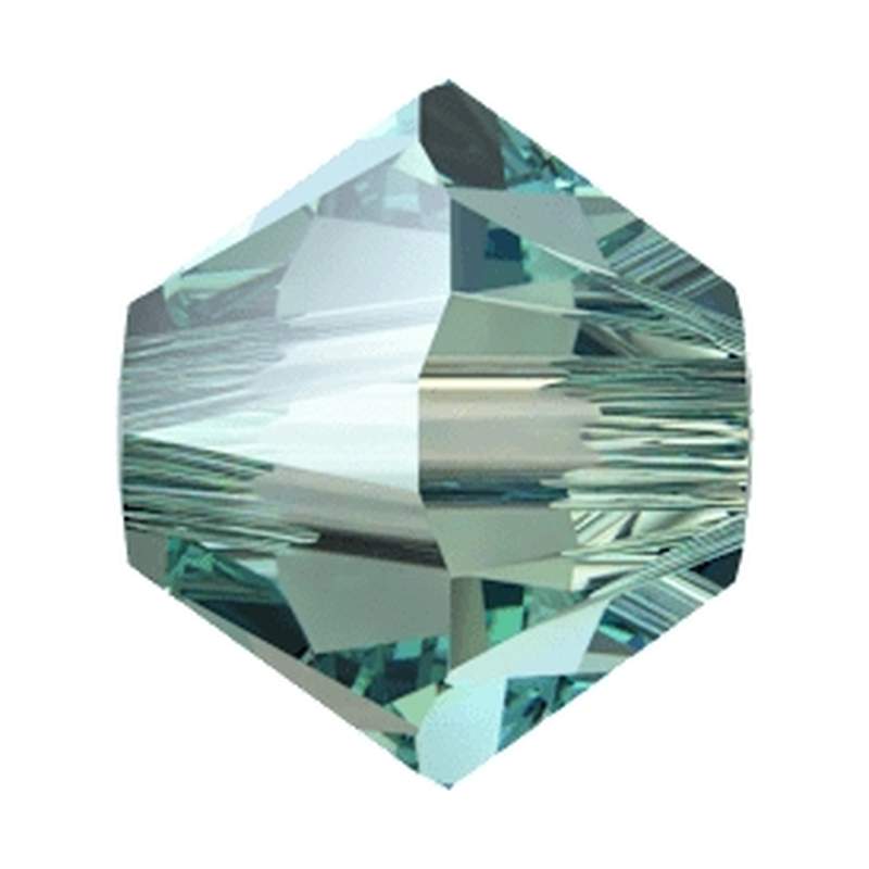 Swarovski Crystal Beads 5328 4 mm Light Turquoise Moonlight