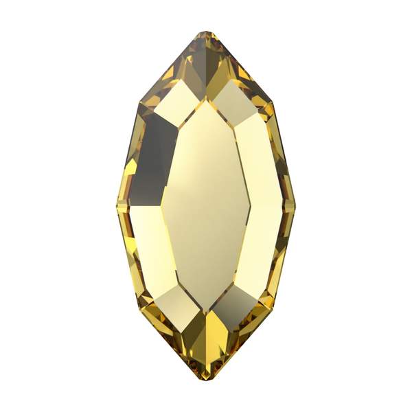 Swarovski Flatback Crystals 2200 4 x 2 mm Recreated Dark Jonquil F