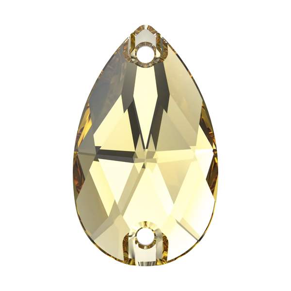 Swarovski Sew-on Crystals 3230 23 x 13,8 mm Recreated Dark Jonquil F
