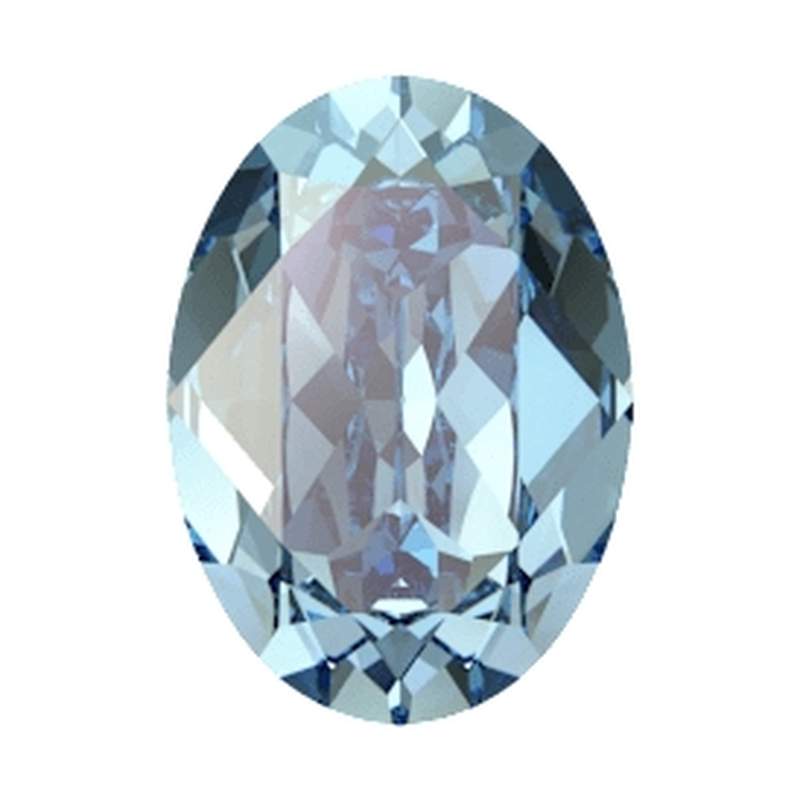 Swarovski Fancy Stones 4120 18 x 13 mm Aquamarine Moonlight F