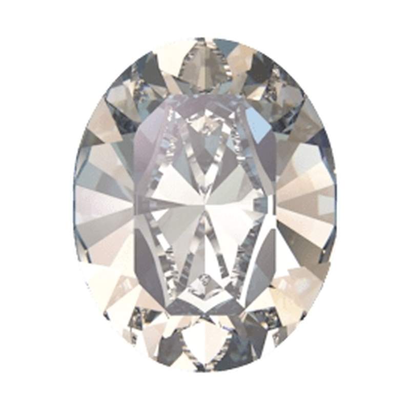 Swarovski Fancy Stones 4128 10 x 8 mm Crystal Moonlight F