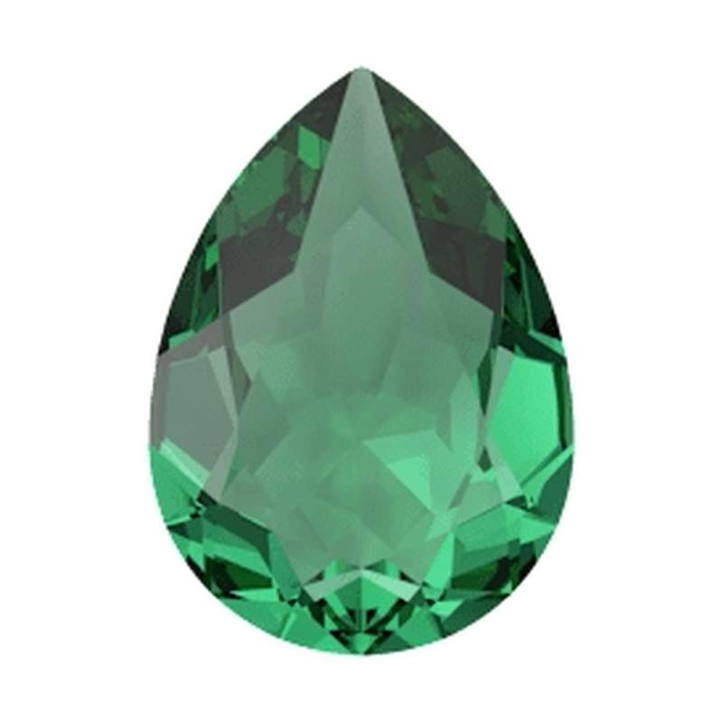 Swarovski Fancy Stones 4320 6 x 4 mm Majestic Green Ignite