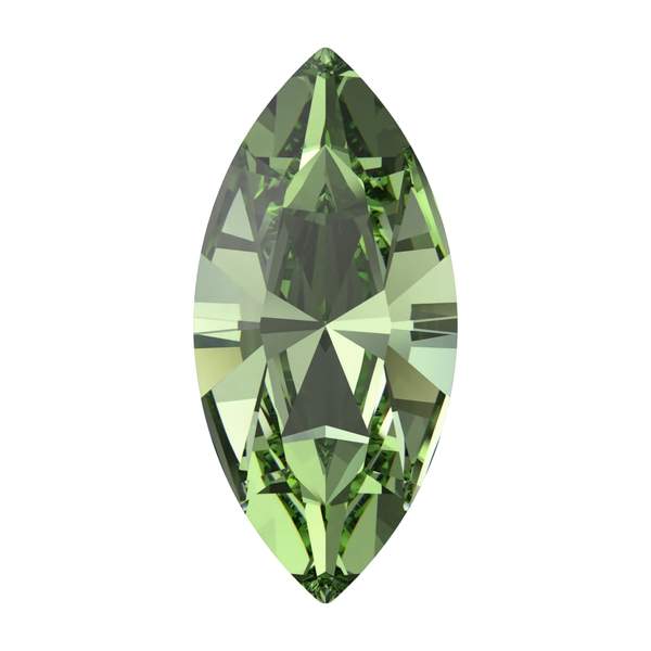 Swarovski Fancy Stones 4228 15 x 7 mm Recreated Peridot F