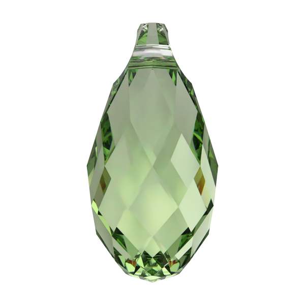 Swarovski Crystal Pendants 6010 11 x 5,5 mm Recreated Peridot