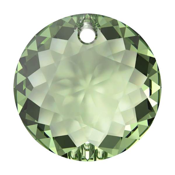 Swarovski Crystal Pendants 6430 14 mm Recreated Peridot
