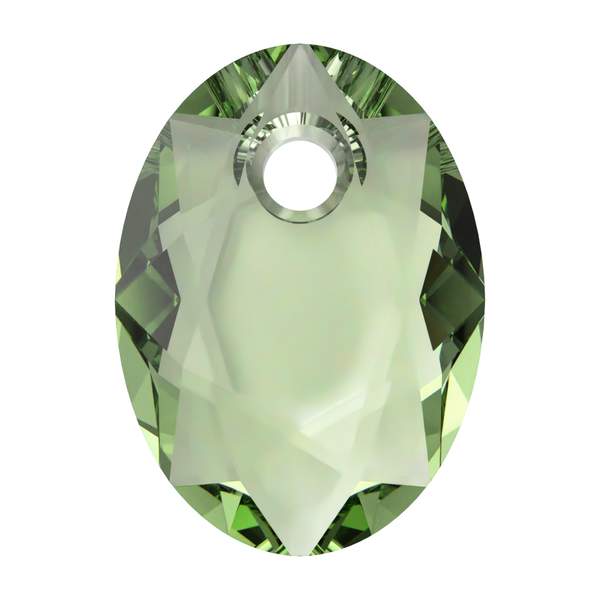 Swarovski Crystal Pendants 6438 9 mm Recreated Peridot