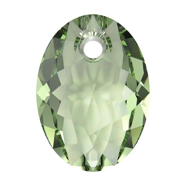 Swarovski Crystal Pendants 6438 11 mm Recreated Peridot
