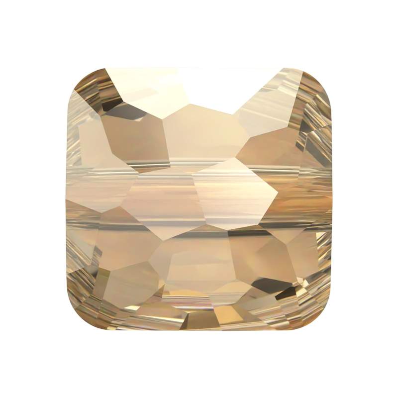 Swarovski Crystal Beads 5035 6 mm Crystal Golden Shadow