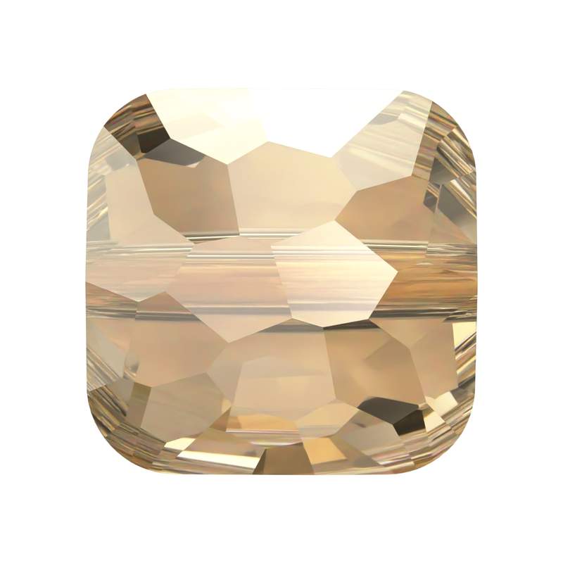 Swarovski Crystal Beads 5035 8 mm Crystal Golden Shadow