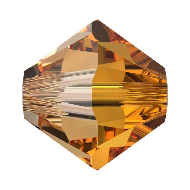 Swarovski Crystal Beads 5328 6 mm Dark Orange