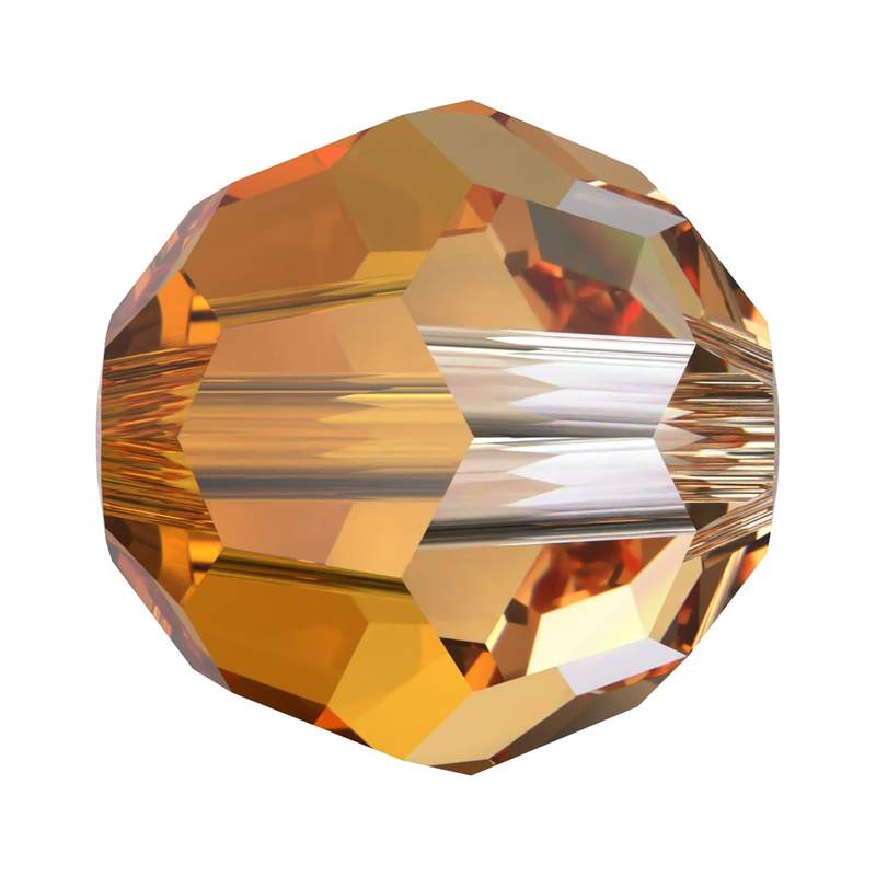 Swarovski Crystal Beads 5000 6 mm Dark Orange