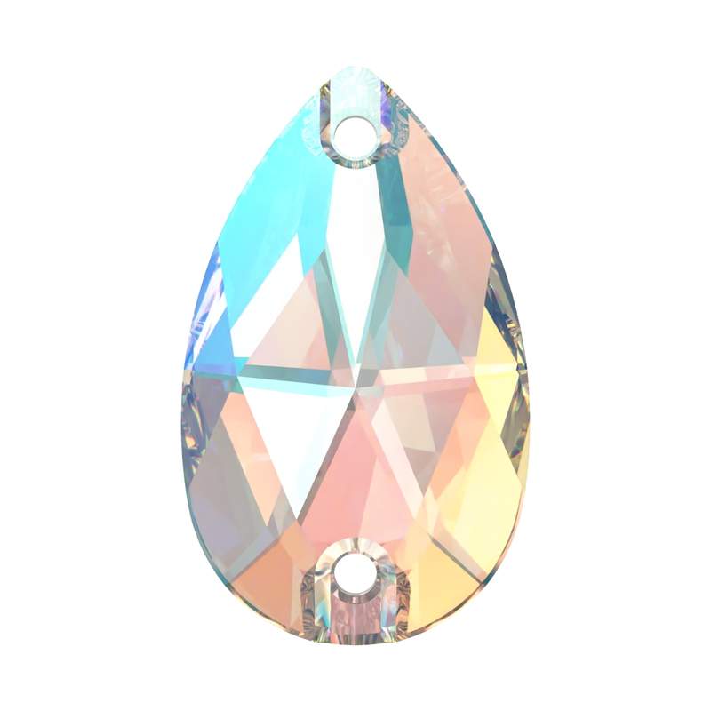 Swarovski Sew-on Crystals 3230 23 x 13,8 mm Crystal Shimmer F