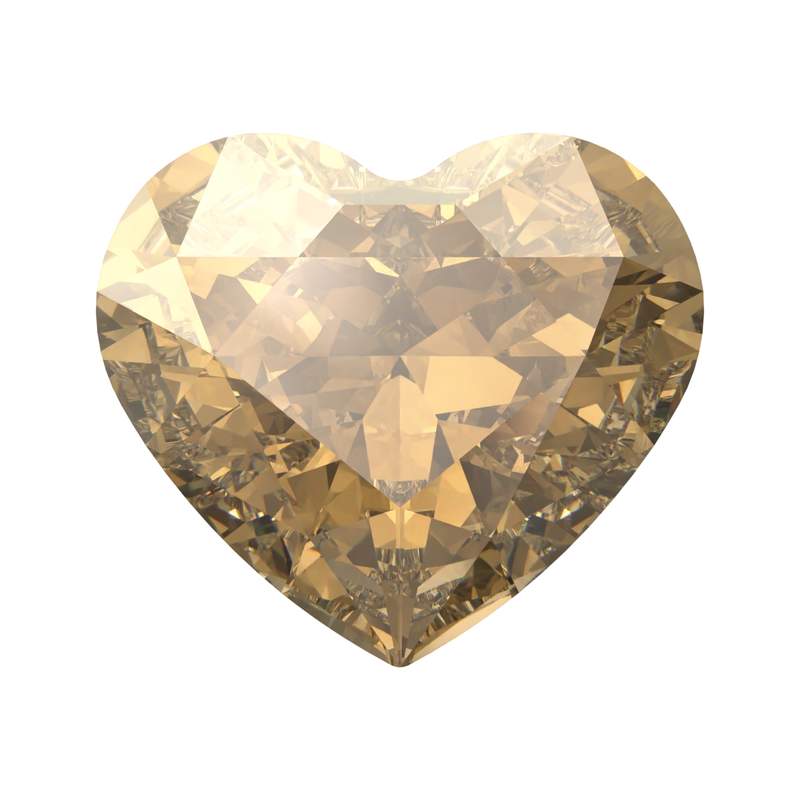 Swarovski Fancy Stones 4815 6 x 5,3 mm Crystal Golden Shadow F