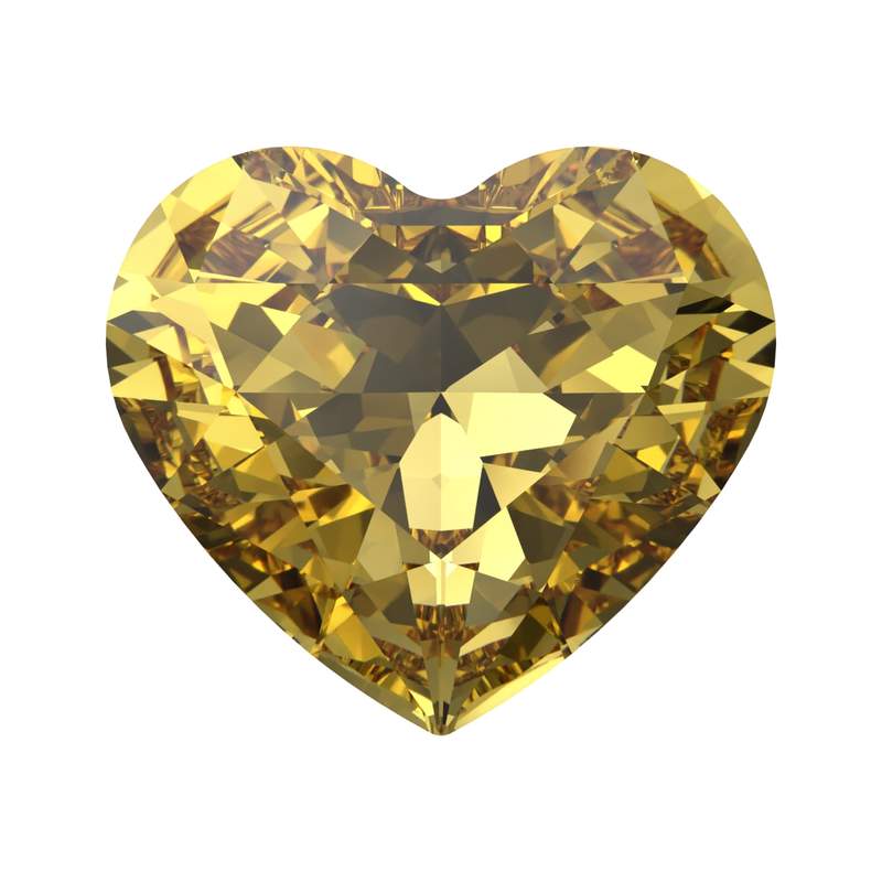 Swarovski Fancy Stones 4815 6 x 5,3 mm Recreated Dark Jonquil F