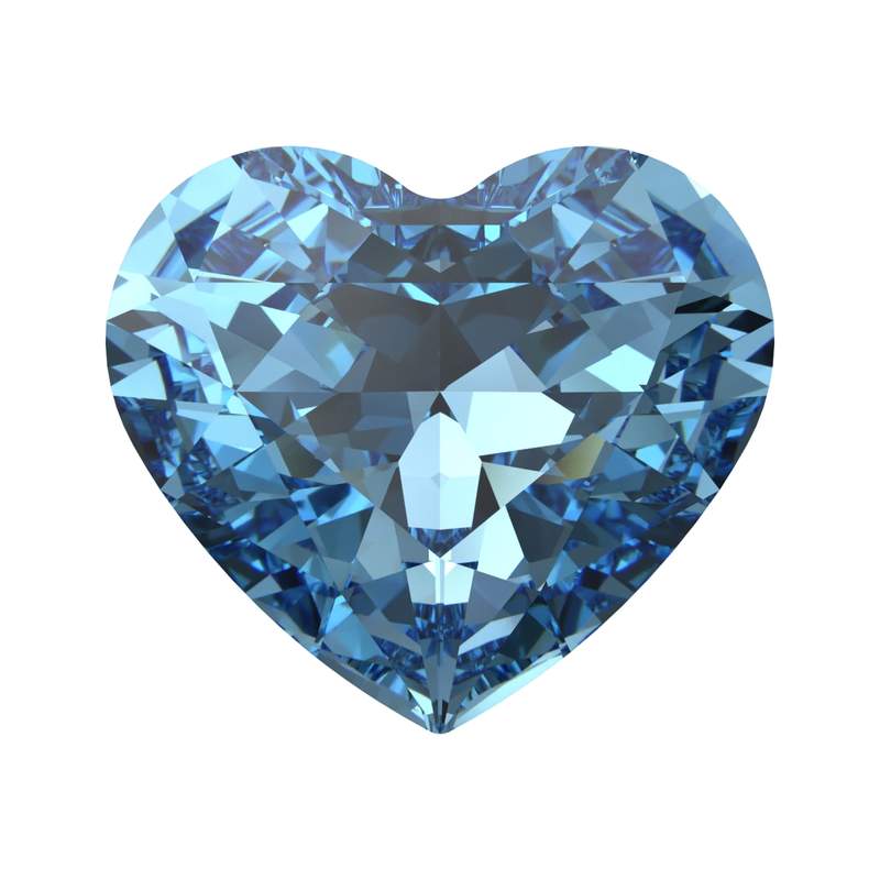 Swarovski Fancy Stones 4815 6 x 5,3 mm Aquamarine F