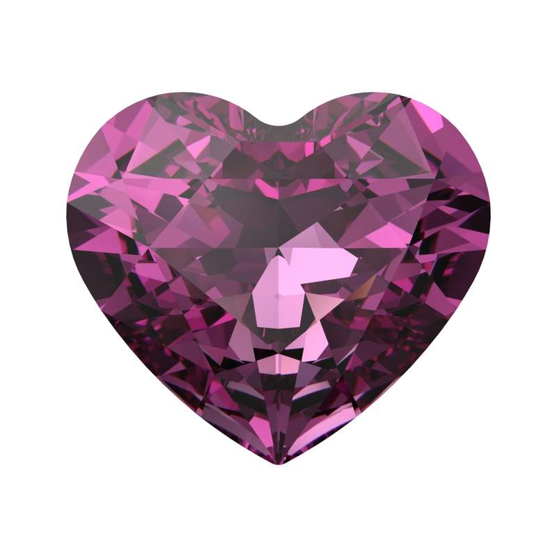 Swarovski Fancy Stones 4815 10 x 8,8 mm Dark Rose F