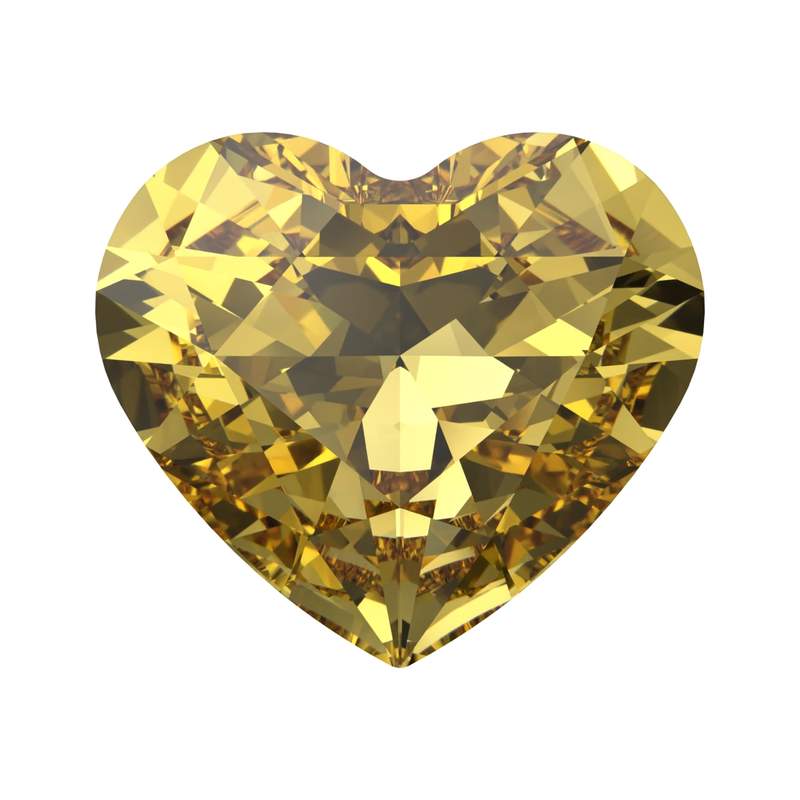 Swarovski Fancy Stones 4815 10 x 8,8 mm Recreated Dark Jonquil F