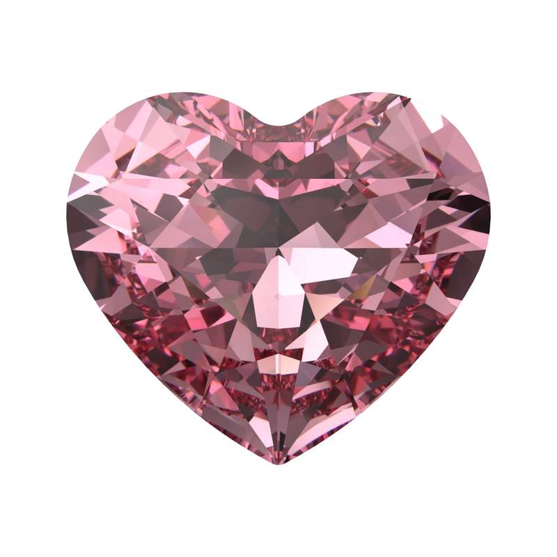 Swarovski Fancy Stones 4815 10 x 8,8 mm Light Rose F