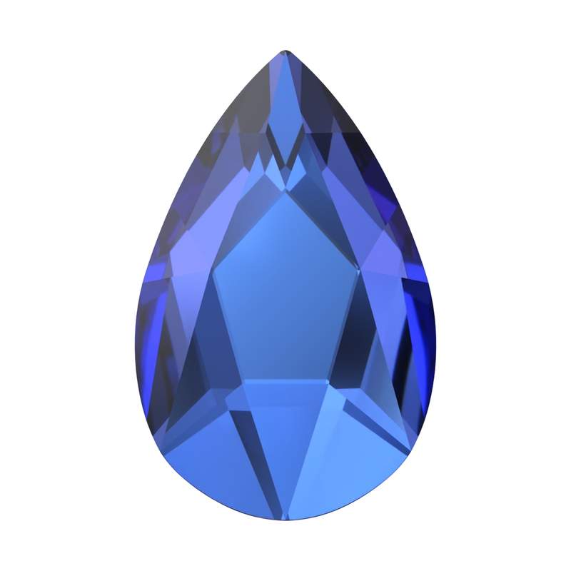 Swarovski Hotfix Crystals 2303 14 x 9 mm Crystal Heliotrope M HF