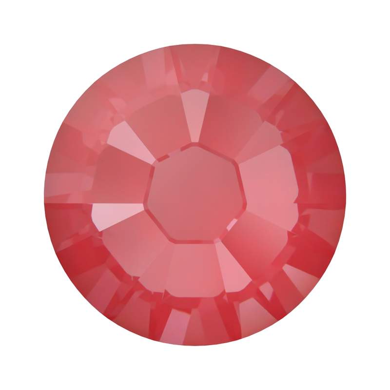 Swarovski Flatback Crystals 2058 ss 5 Crystal Poppy Red Ignite