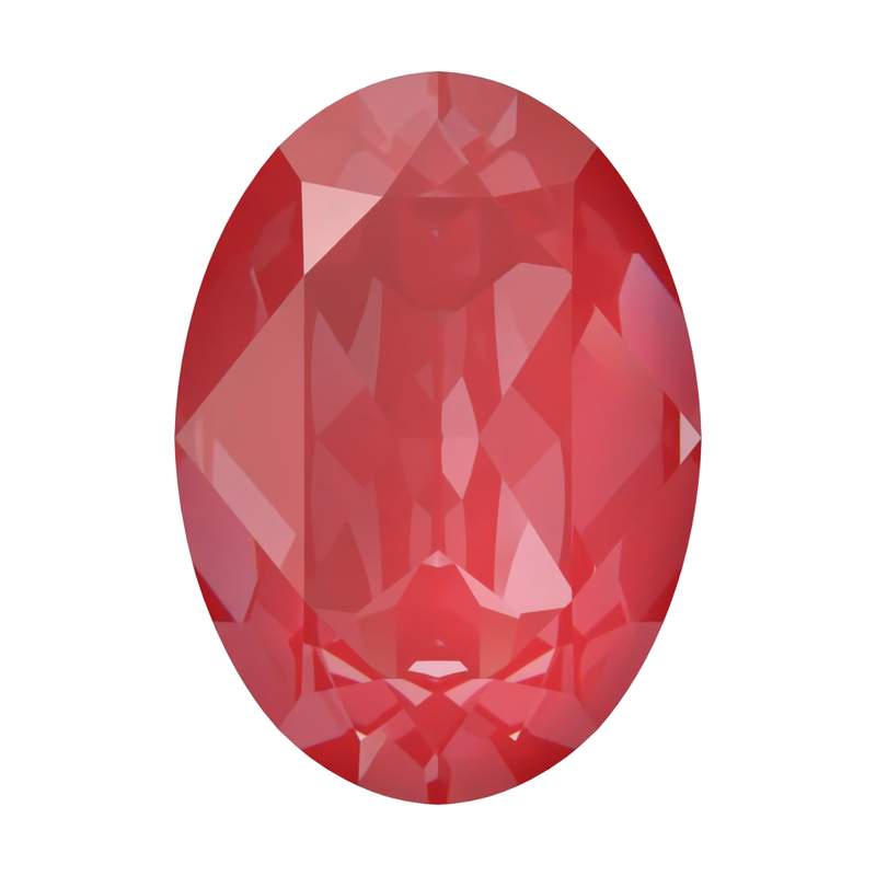 Swarovski Fancy Stones 4120 14 x 10 mm Crystal Poppy Red Ignite