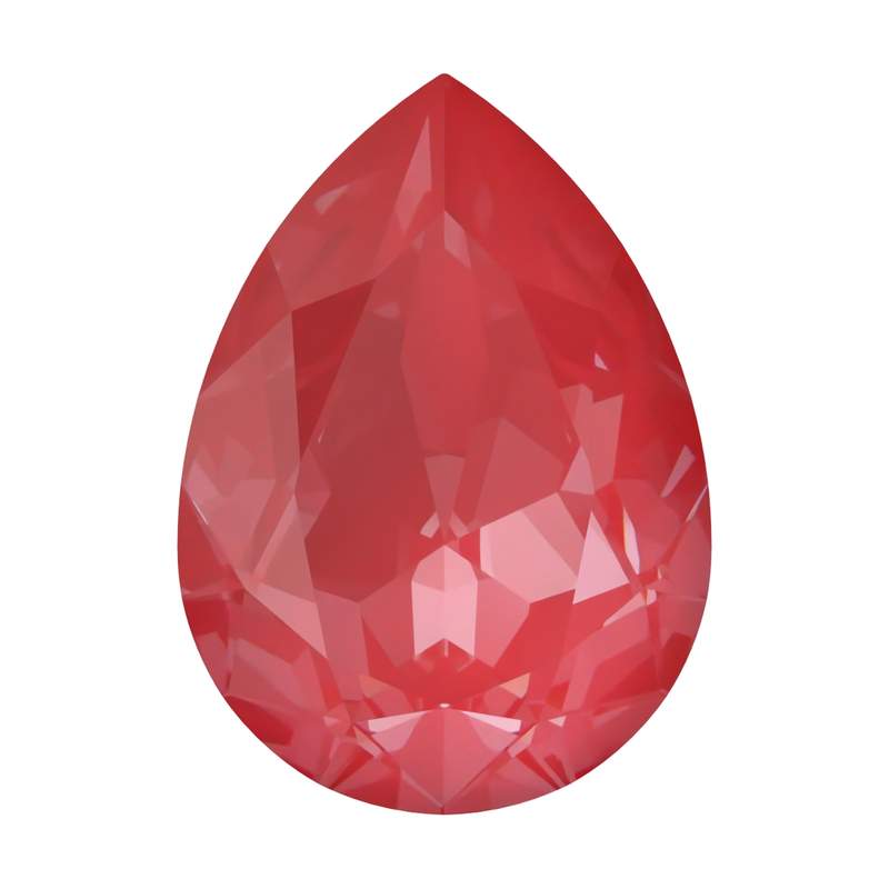 Swarovski Fancy Stones 4320 18 x 13 mm Crystal Poppy Red Ignite