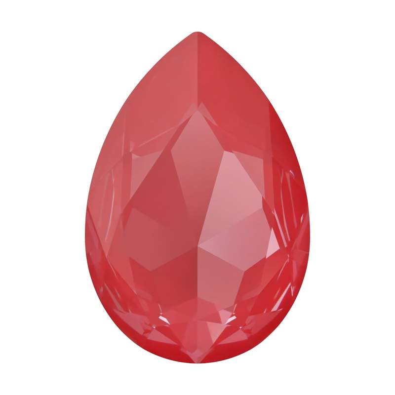 Swarovski Fancy Stones 4327 30 x 20 mm Crystal Poppy Red Ignite
