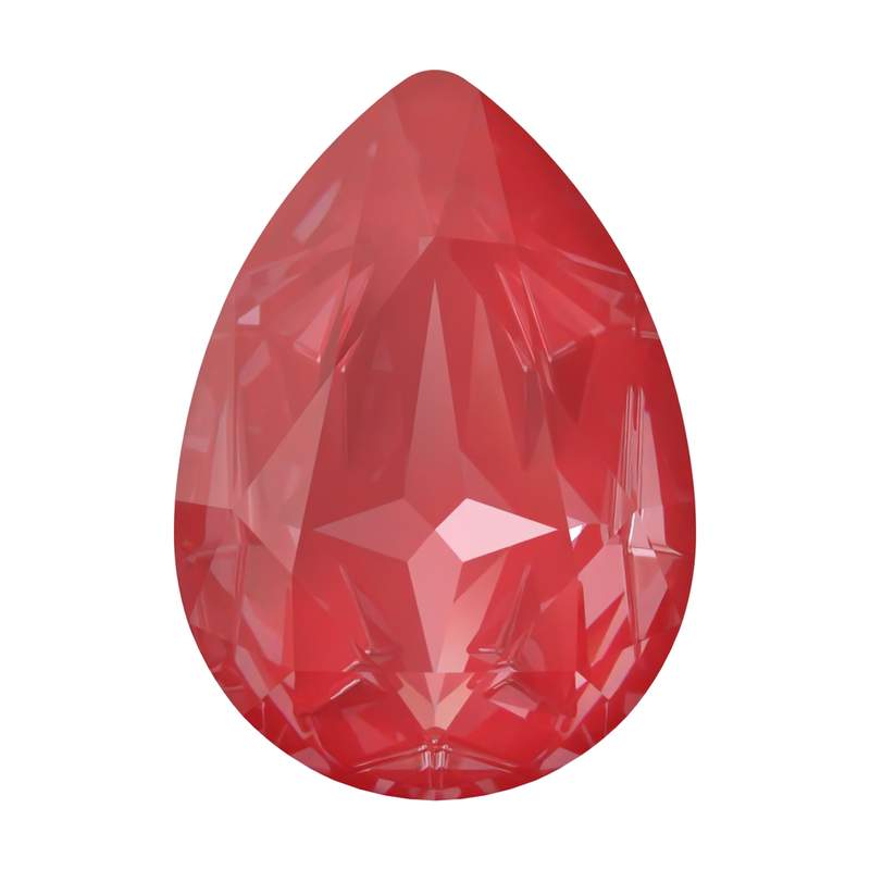 Swarovski Fancy Stones 4390 14 x 10 mm Crystal Poppy Red Ignite
