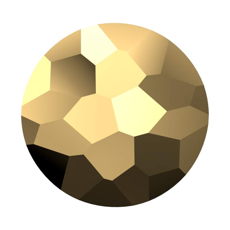 Swarovski Crystal Beads 5034 8 mm Crystal Aurum 2X