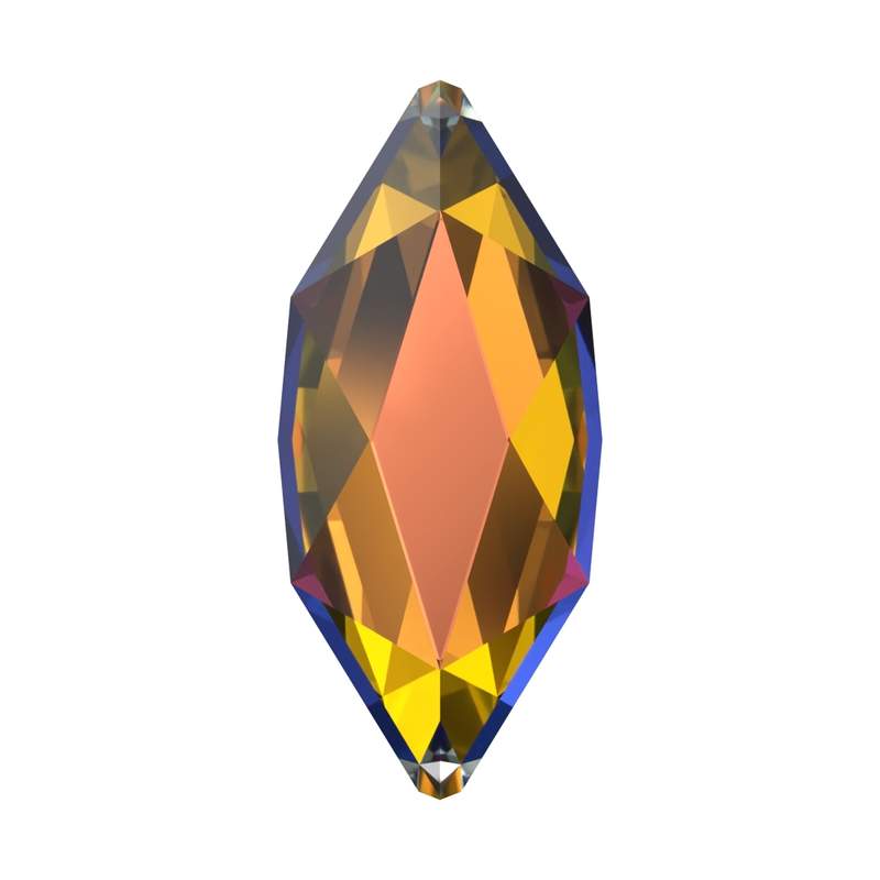 Swarovski Hotfix Crystals 2201 4 x 1,8 mm Crystal Vitrail Medium M HF