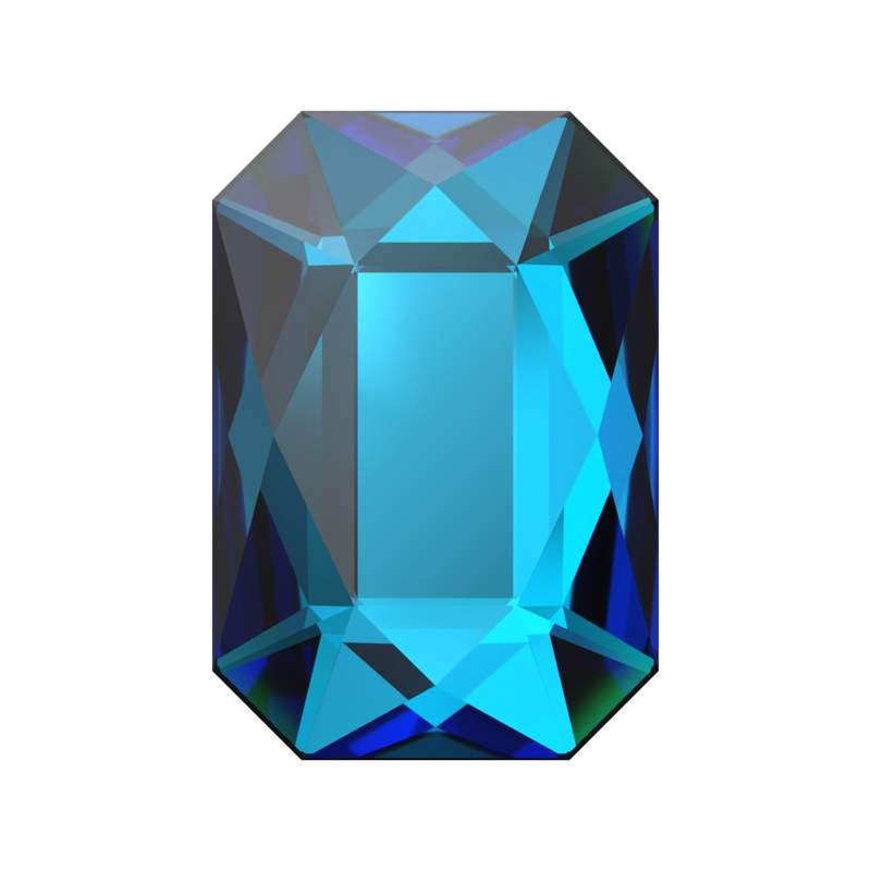 Swarovski Hotfix Crystals 2602 8 x 5,5 mm Crystal Bermuda Blue M HF